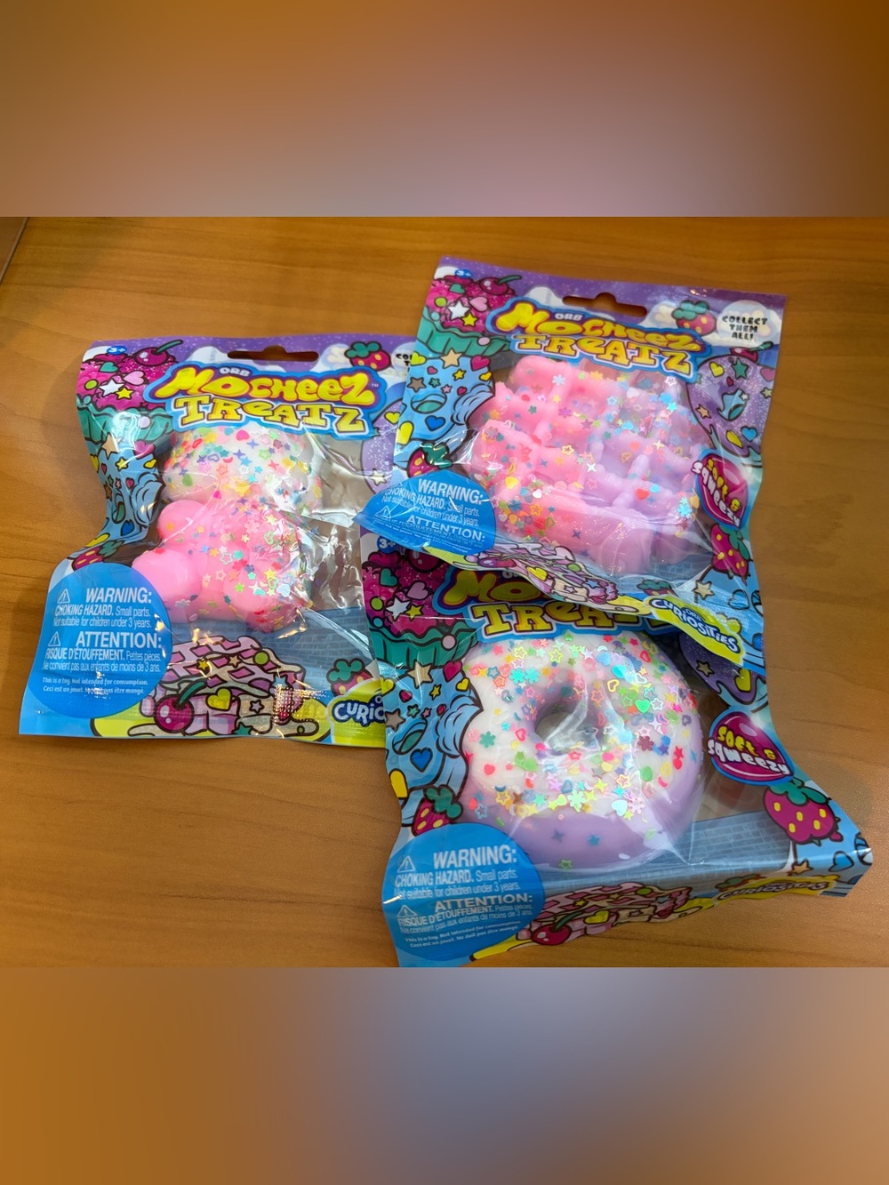 ORB Mocheez Treatz Squishies Bundle of (3) random New